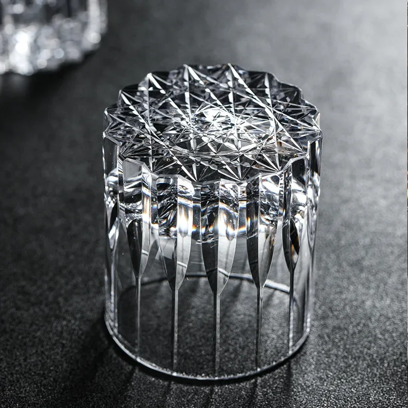 High End Edo Kiriko Crystal Asterism Lowball Highball Whiskey Glass Hand Cut Starburst Figure Whisky Water Drink Cup Wineglass
High End Edo Kiriko Crystal Asterism Lowball Highball Whiskey Glass Hand Cut Starburst Figure Whisky Water Drink Cup Wineglass