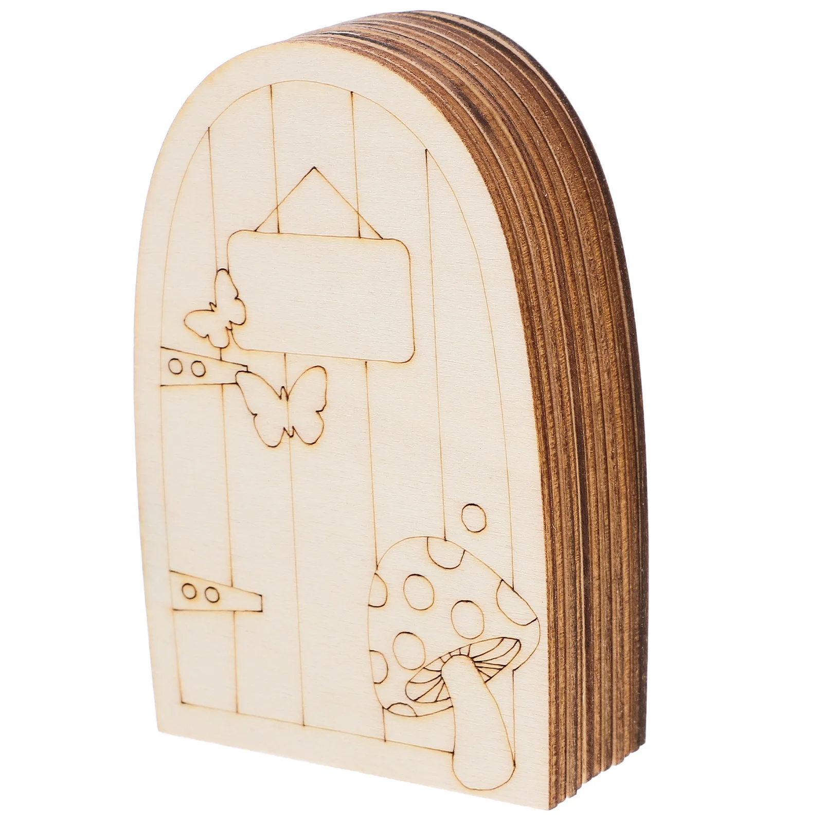 12pcs Wooden Fairy Doors Unpainted Miniature Garden Accessories Outdoor Diy Craft Mushroom Style Decor For Trees Walls
12pcs Wooden Fairy Doors Unpainted Miniature Garden Accessories Outdoor Diy Craft Mushroom Style Decor For Trees Walls