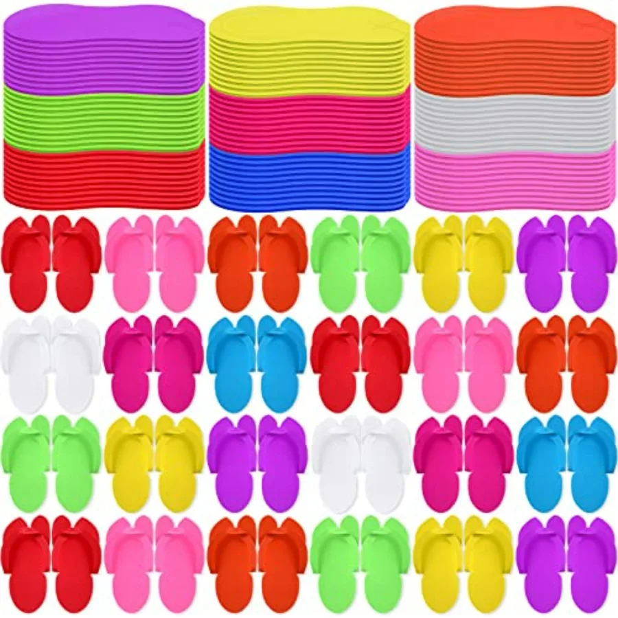 JaGely 90 Pairs Disposable Pedicure Slippers Bulk, Pedicure Flip Flops Disposable Anti Slip EVA Foam Spa Slippers Sandals for G
JaGely 90 Pairs Disposable Pedicure Slippers Bulk, Pedicure Flip Flops Disposable Anti Slip EVA Foam Spa Slippers Sandals for G