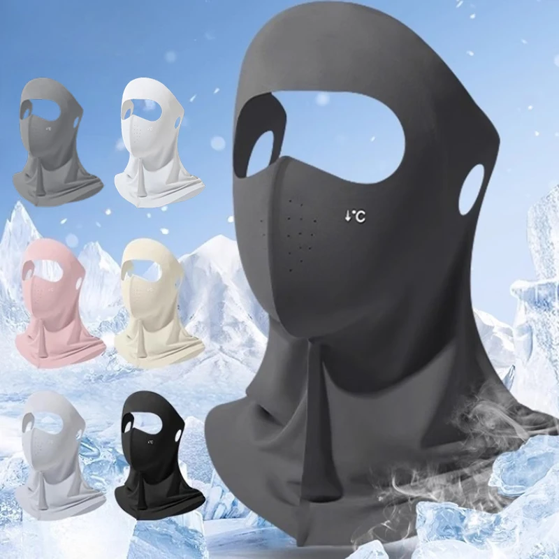 2025 New Fashion Ice Silk Sun Protection Mask UPF50+ Anti-UV Neck Scarf Neck Protection Dustproof Sunshade Face Mask Summer
2025 New Fashion Ice Silk Sun Protection Mask UPF50+ Anti-UV Neck Scarf Neck Protection Dustproof Sunshade Face Mask Summer