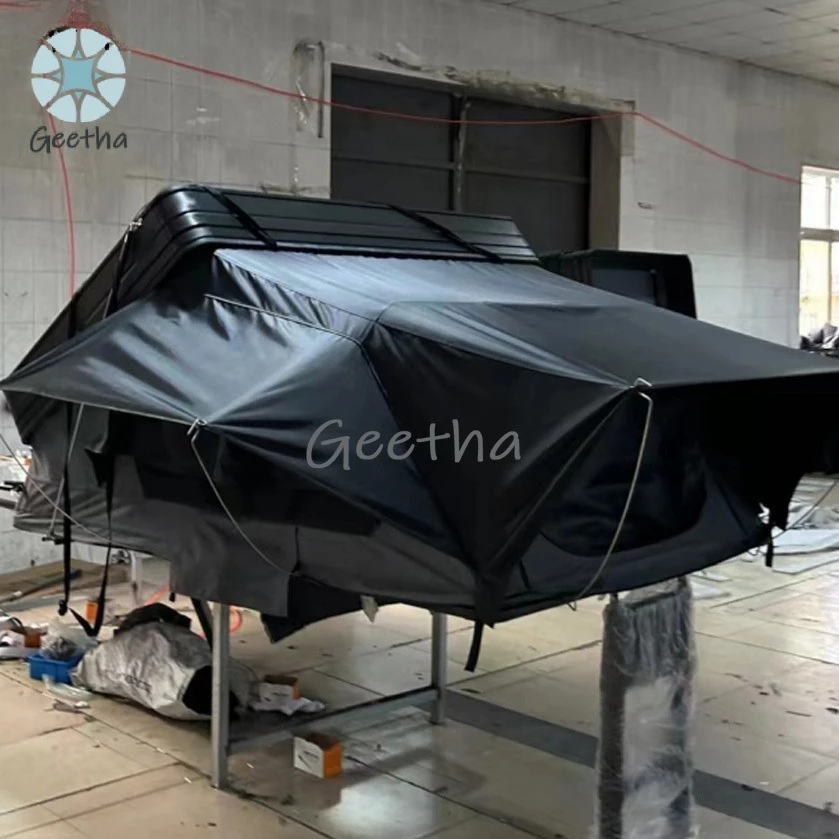 For Camping Aluminum 4 Person Top Roof Tent Triangle Car Rooftop Tent Clamshell Black Gray Hard Shell Roof Top Tent
For Camping Aluminum 4 Person Top Roof Tent Triangle Car Rooftop Tent Clamshell Black Gray Hard Shell Roof Top Tent