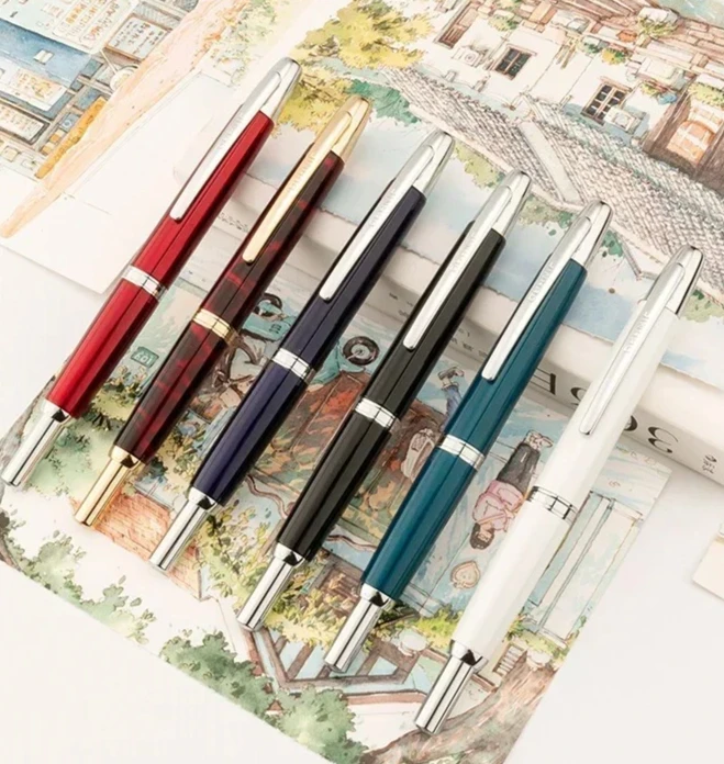 Jinhao A10 Press Retractable Fountain Pen EF/F Nib Hand Polish Matte Writing Ink Pen with Converter Supplies PK A1 Office
Jinhao A10 Press Retractable Fountain Pen EF/F Nib Hand Polish Matte Writing Ink Pen with Converter Supplies PK A1 Office