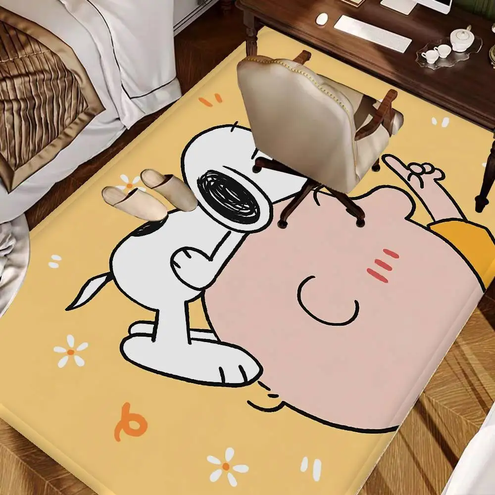 Cartoon S-Snoopy Anime Entrance Door Mat Washable Non-Slip Living Room Sofa Chairs Area Mat Kitchen Welcome Doormat
Cartoon S-Snoopy Anime Entrance Door Mat Washable Non-Slip Living Room Sofa Chairs Area Mat Kitchen Welcome Doormat