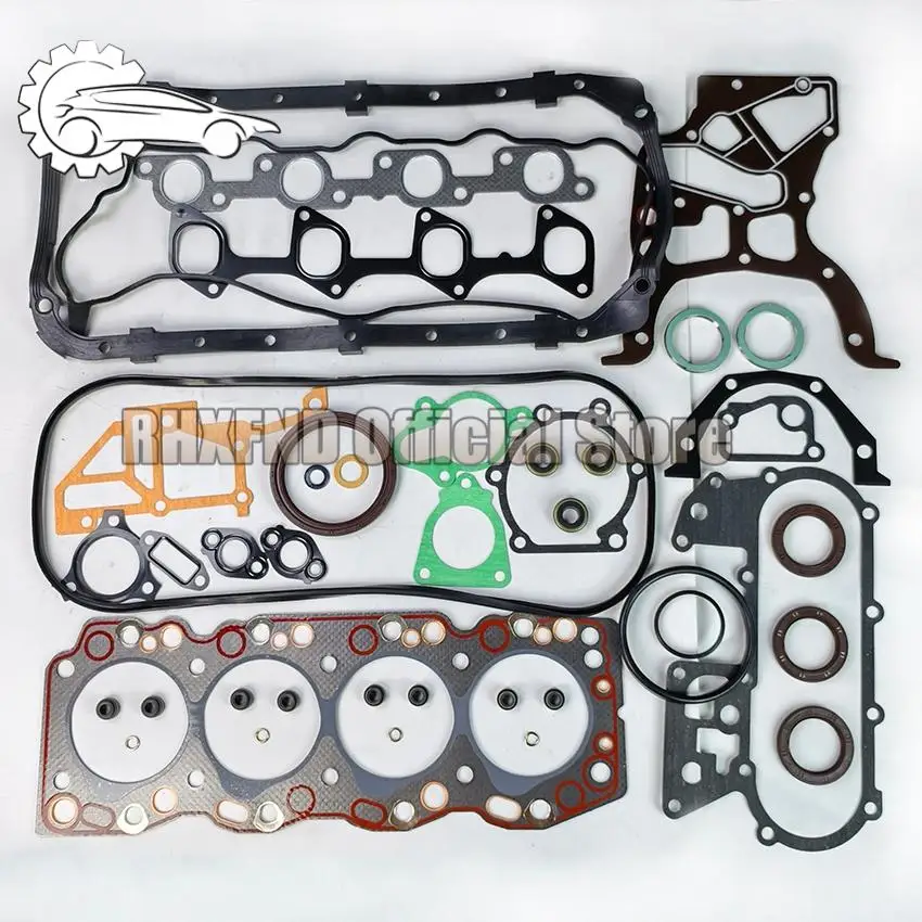 2L 2L-T 04111-54050 Engine Overhaul Rebuilding Gasket Kit for TOYOTA CRESSIDA Saloon/Land Cruiser/Hiace/Hilux 2446cc 2.4D/TD
2L 2L-T 04111-54050 Engine Overhaul Rebuilding Gasket Kit for TOYOTA CRESSIDA Saloon/Land Cruiser/Hiace/Hilux 2446cc 2.4D/TD