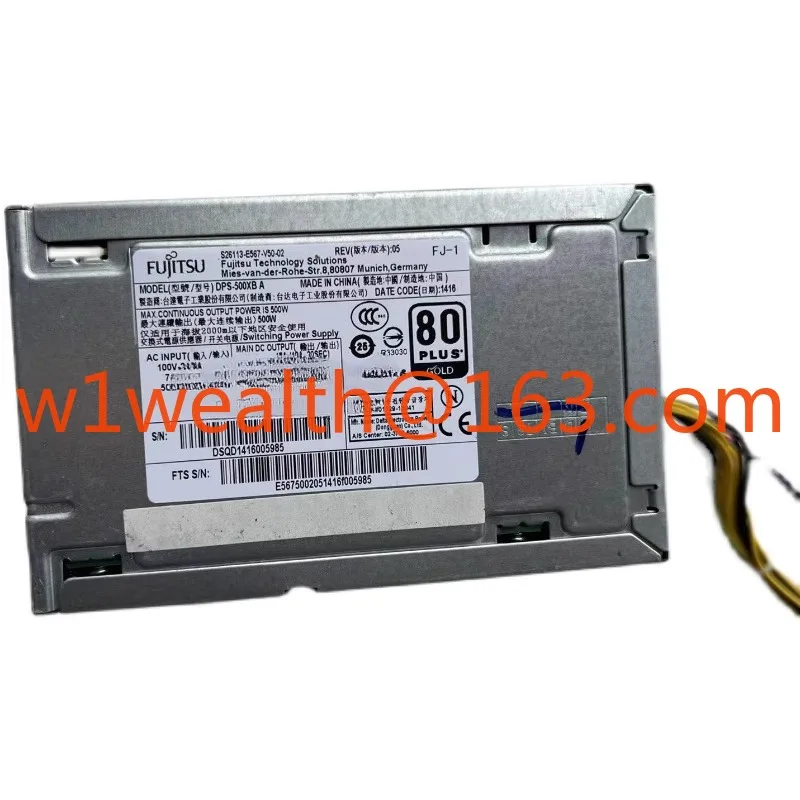 S26113-E567-V50-02 DPS-500XB Серверный блок питания, блок питания промышленного оборудования
S26113-E567-V50-02 DPS-500XB Серверный блок питания, блок питания промышленного оборудования