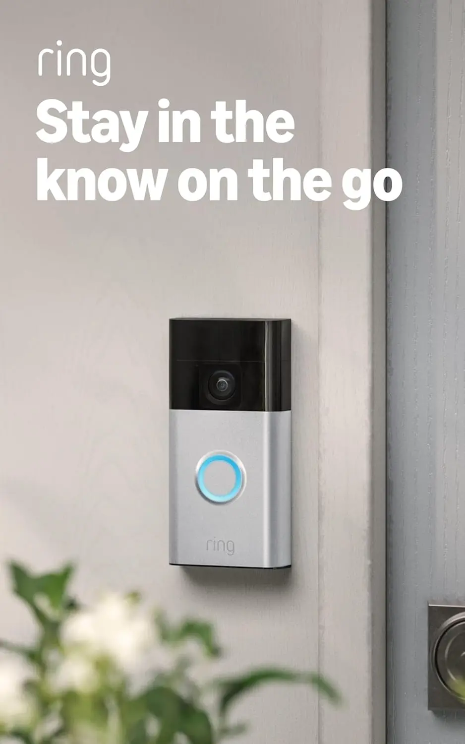 Smart Video Doorbell with Head-to-Toe HD, Two-Way Talk & Motion Alerts
Smart Video Doorbell with Head-to-Toe HD, Two-Way Talk & Motion Alerts