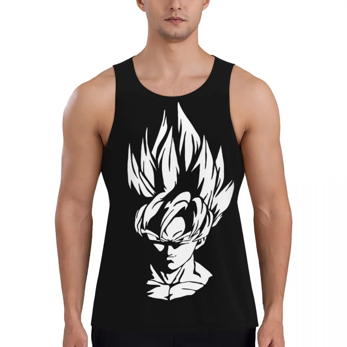 Мужские футболки Goku Dragon Ball Z Saiyan, топы на бретелях с принтом, мужской жилет с мышцами, мужские топы без рукавов, тренажерный зал, фитнес, спортивная одежда для тренировок
Мужские футболки Goku Dragon Ball Z Saiyan, топы на бретелях с принтом, мужской жилет с мышцами, мужские топы без рукавов, тренажерный зал, фитнес, спортивная одежда для тренировок