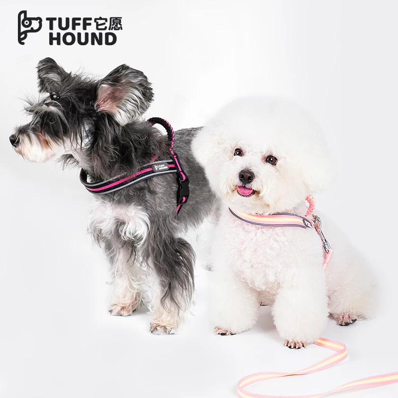 TuffHound Pet Chest Harness Dog Leash Set Portable Chest Harness Large Dog Leash For Medium Small Dogs
TuffHound Pet Chest Harness Dog Leash Set Portable Chest Harness Large Dog Leash For Medium Small Dogs