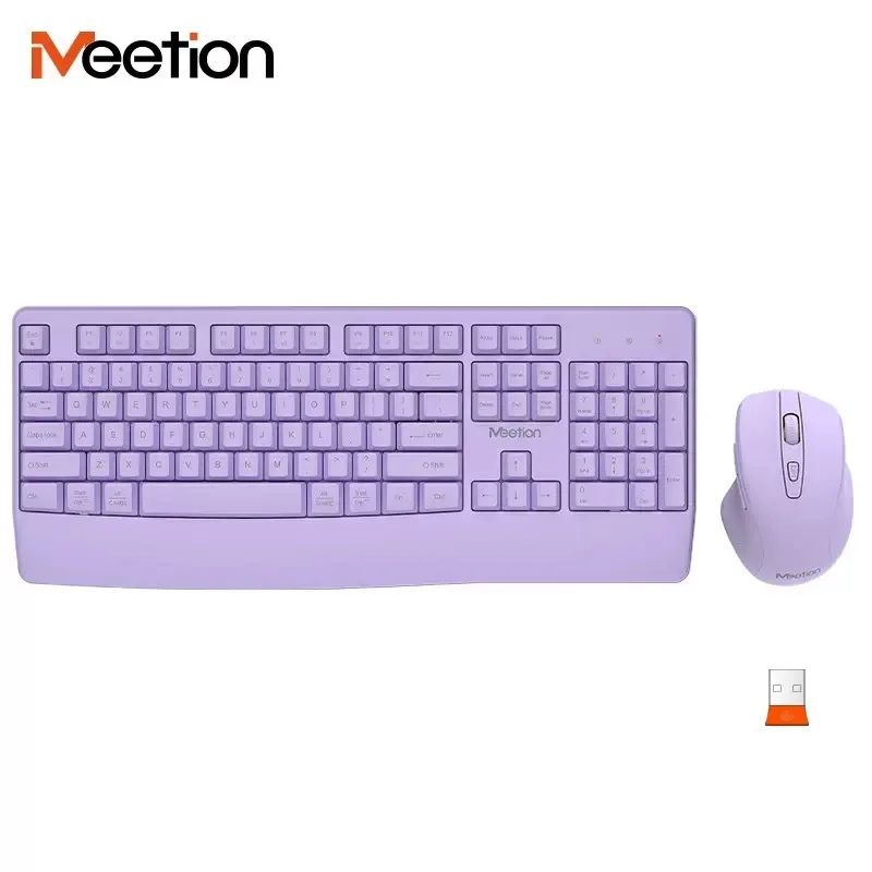 2.4G Wireless Keyboard Mouse Set Battery Ergonomic Low Noise Keyboard Mouse Combo with Wrist Rest for Home Office PC Laptop
2.4G Wireless Keyboard Mouse Set Battery Ergonomic Low Noise Keyboard Mouse Combo with Wrist Rest for Home Office PC Laptop