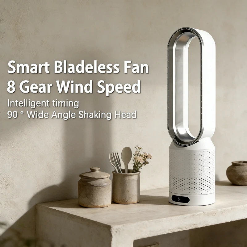 2026 New Height Floor Standing Touch Key Summer Air Cooling Electric Bladeless Fan Home Use
2026 New Height Floor Standing Touch Key Summer Air Cooling Electric Bladeless Fan Home Use