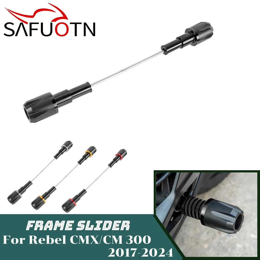 CM300 CMX300 ползунки рамы для Honda Rebel CMX CM 300 2017-2024, защитные колпачки для мотоциклов, защита обтекателя, аксессуары для защиты двигателя
CM300 CMX300 ползунки рамы для Honda Rebel CMX CM 300 2017-2024, защитные колпачки для мотоциклов, защита обтекателя, аксессуары для защиты двигателя