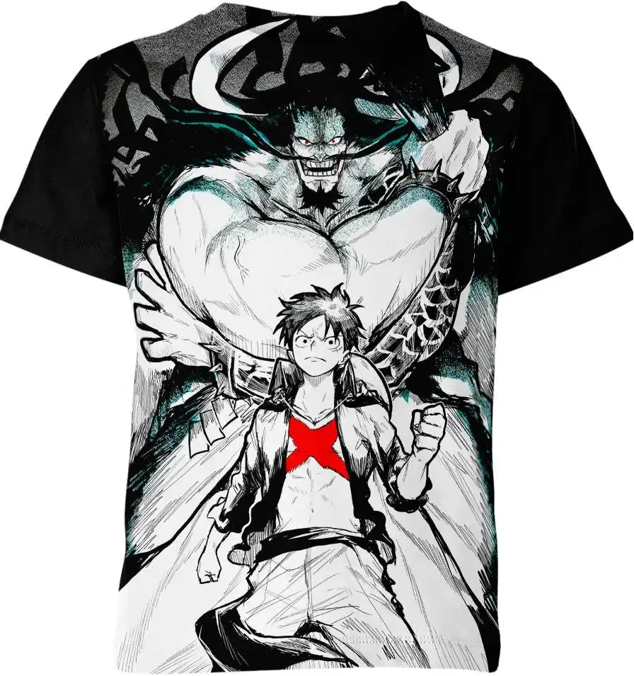Japanese Anime One Piece Men's T-shirt Children Street Leisure Fashion Cosplay Top 2025 Summer New 3D Digital Printing T-shirt
Japanese Anime One Piece Men's T-shirt Children Street Leisure Fashion Cosplay Top 2025 Summer New 3D Digital Printing T-shirt