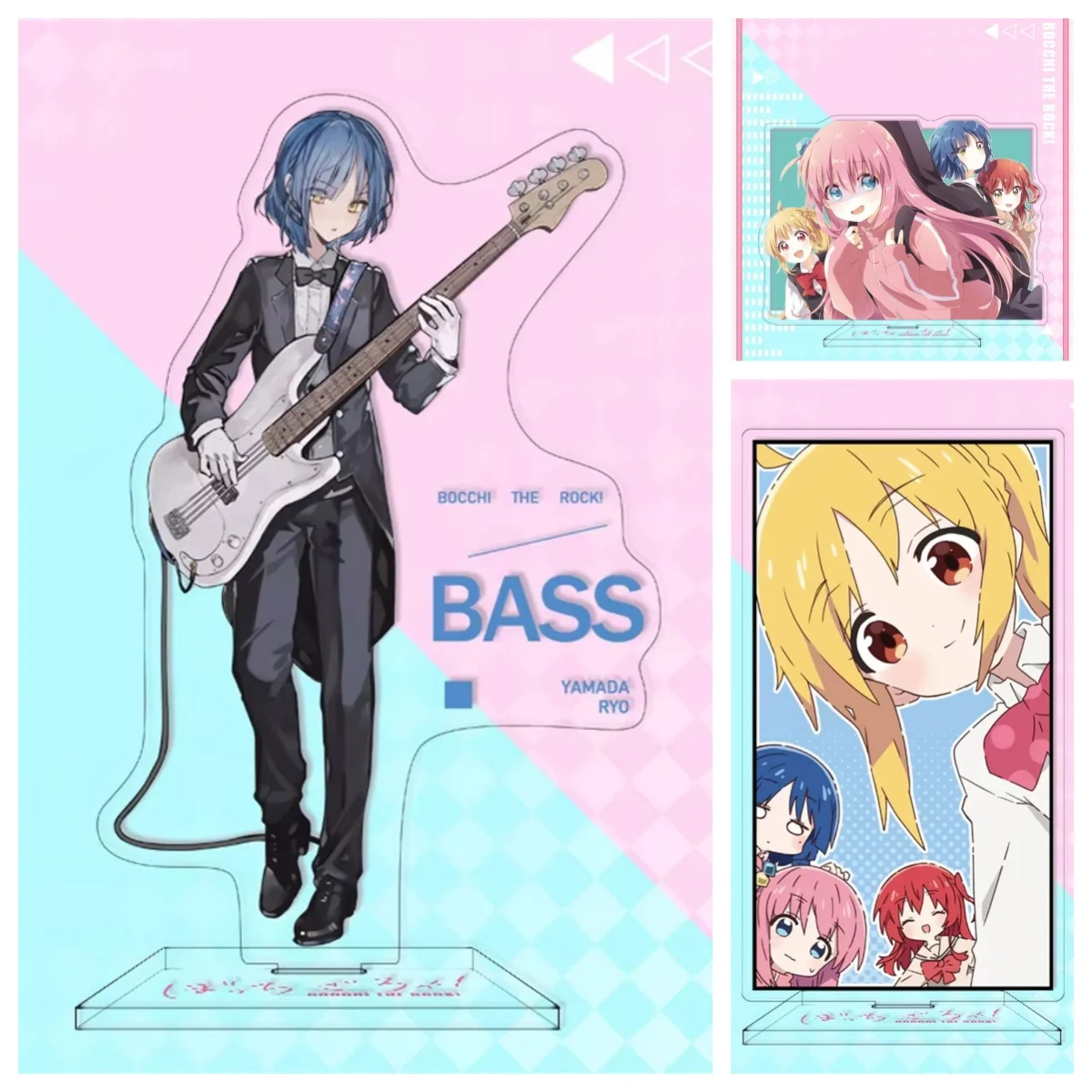 Anime BOCCHI THE ROCK charm Character 15cm Acrylic Stand Model Hidori Ijichi Nijika Yamada Ryo Ikuyo Fans Collect Decoration
Anime BOCCHI THE ROCK charm Character 15cm Acrylic Stand Model Hidori Ijichi Nijika Yamada Ryo Ikuyo Fans Collect Decoration
