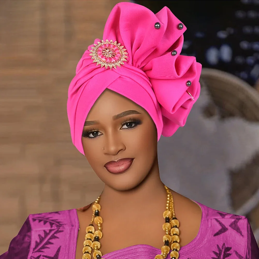 African Women Diamond Head Wrap Knot Turban Cap Nigeria Autogele Headtie Party Headwear Wedding Auto Geles Turbante Bonnet Hijab
African Women Diamond Head Wrap Knot Turban Cap Nigeria Autogele Headtie Party Headwear Wedding Auto Geles Turbante Bonnet Hijab