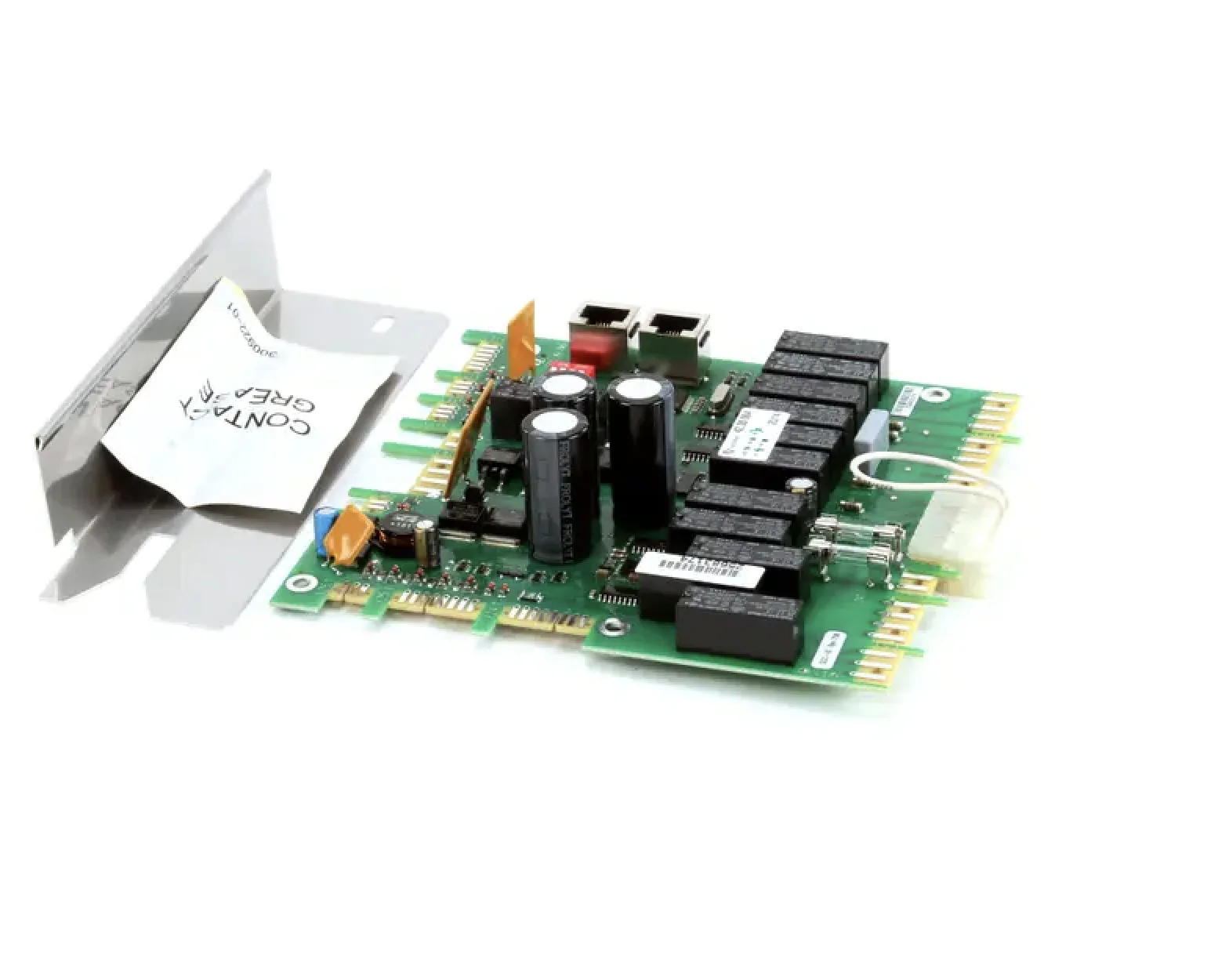Rational 42.00.064P Relay I/O PCB Board, With Protection Panel
Rational 42.00.064P Relay I/O PCB Board, With Protection Panel