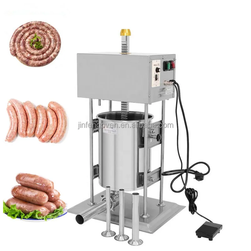 Commercial New Stainless Steel ISO Certified 1 Year Warranty 220V/110V Electric Automatic Sausage Stuffer Filling Making Machine
Commercial New Stainless Steel ISO Certified 1 Year Warranty 220V/110V Electric Automatic Sausage Stuffer Filling Making Machine