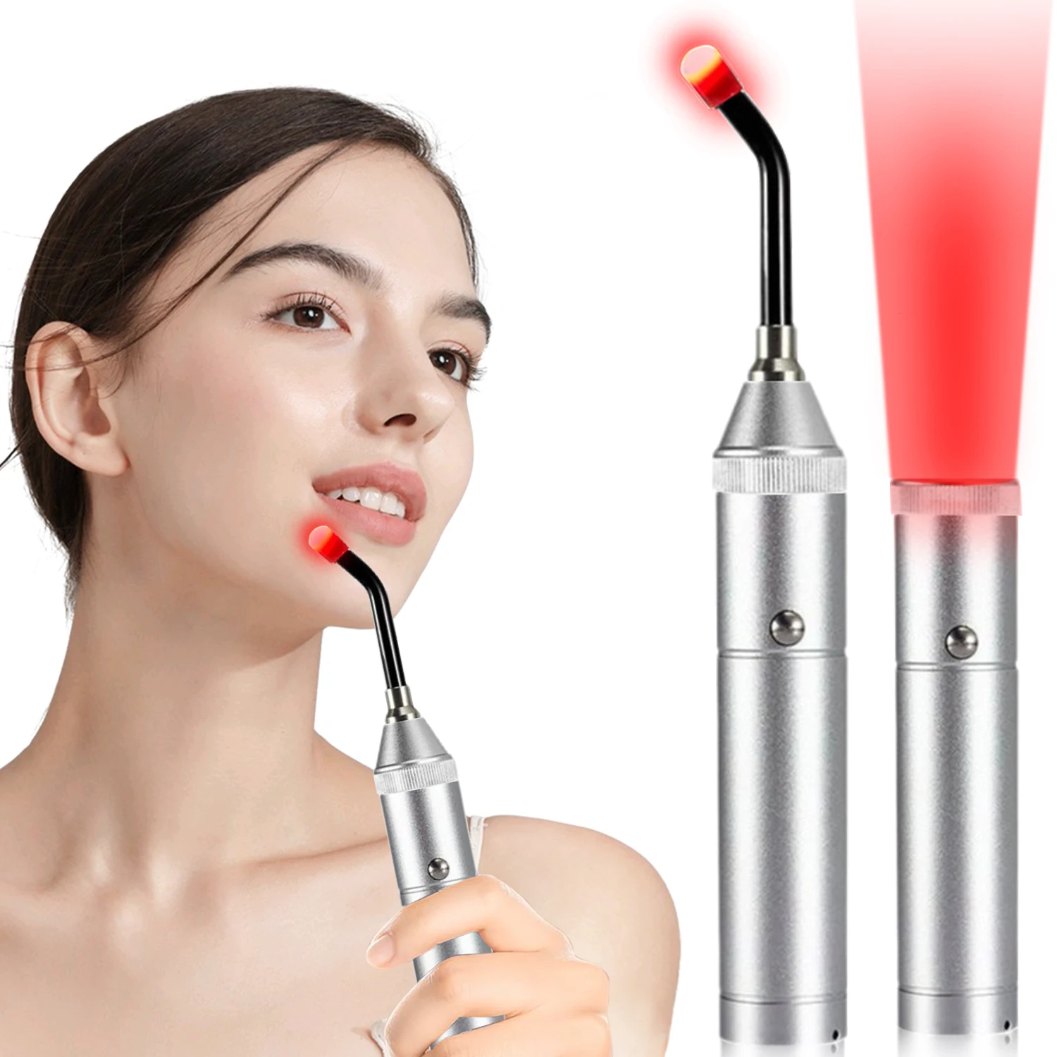 LED Red Light Therapy Torch with Probe 460nm 630nm 660nm 850nm 900nm Pain Relief Pen Human Pet Equine Therapy
LED Red Light Therapy Torch with Probe 460nm 630nm 660nm 850nm 900nm Pain Relief Pen Human Pet Equine Therapy