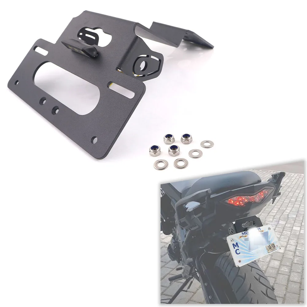 Мотоцикл подходит для Kawasaki Versys 650 2015-2020 2021 2022 2023 2024 Кронштейн номерного знака крыло Устранитель заднего хода аккуратный держатель
Мотоцикл подходит для Kawasaki Versys 650 2015-2020 2021 2022 2023 2024 Кронштейн номерного знака крыло Устранитель заднего хода аккуратный держатель