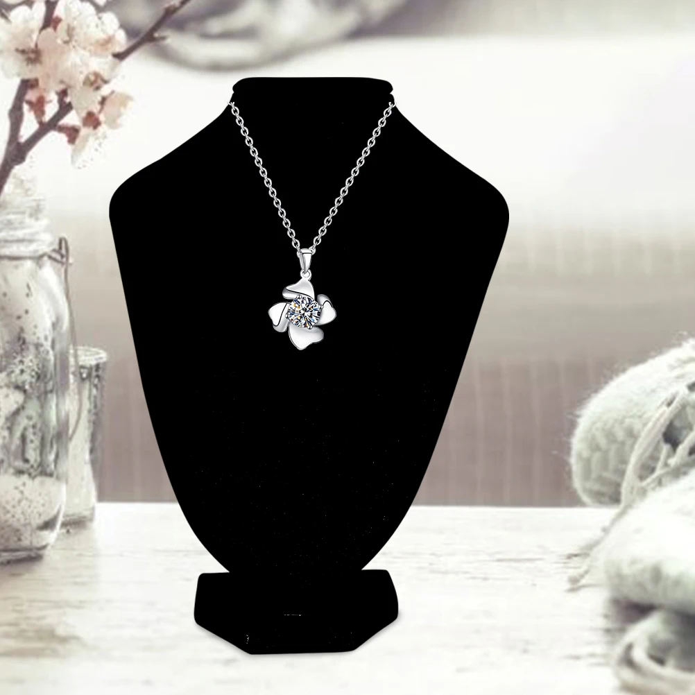 Jewelry Necklace Display Stand for Show Holder Earrings Mannequin Bust Black Travel
Jewelry Necklace Display Stand for Show Holder Earrings Mannequin Bust Black Travel