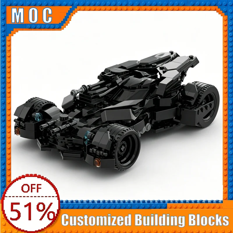 NEW 524 Pcs MOC Custom Black Armored Vehicle Car Model Creative Building Blocks Assembly Educational Toy Birthday Gift For Boys
NEW 524 Pcs MOC Custom Black Armored Vehicle Car Model Creative Building Blocks Assembly Educational Toy Birthday Gift For Boys