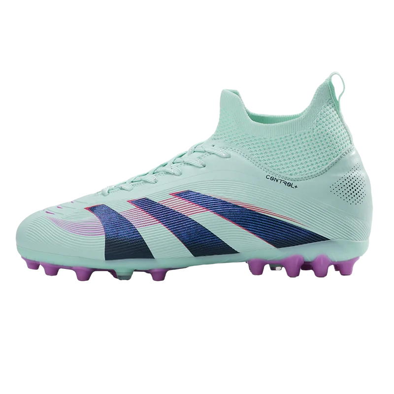 Men's high top soccer shoes, adult stud court training shoes, women's lightweight anti slip grass training shoes
Men's high top soccer shoes, adult stud court training shoes, women's lightweight anti slip grass training shoes