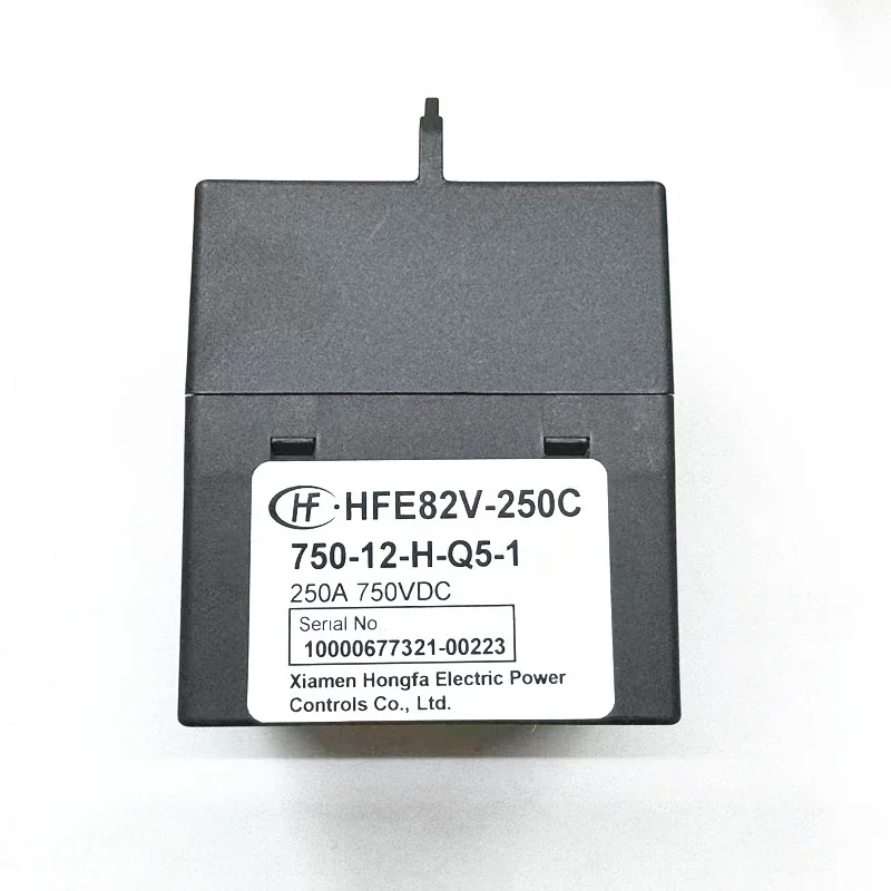 (Brand New Original)1pcs/lot 100% original genuine relay:HFE82V-250C 750-12-H-Q5-1 New energy high-voltage DC relay
(Brand New Original)1pcs/lot 100% original genuine relay:HFE82V-250C 750-12-H-Q5-1 New energy high-voltage DC relay
