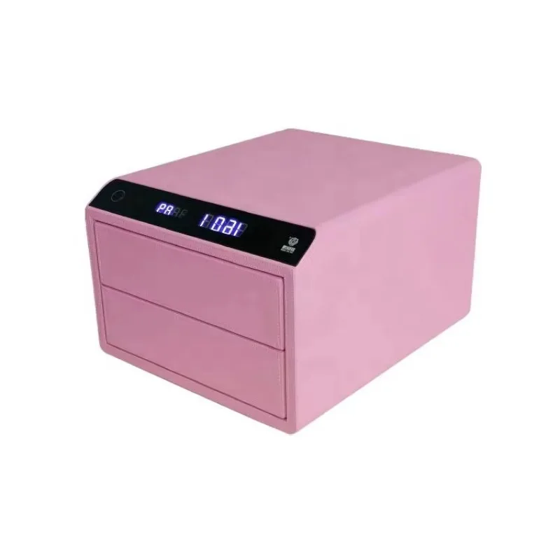 XAG-PGC2-12 Double Layered And Elevated Pink Leather Jewelry Safe Home Smart Safe Office File Storage Safe
XAG-PGC2-12 Double Layered And Elevated Pink Leather Jewelry Safe Home Smart Safe Office File Storage Safe