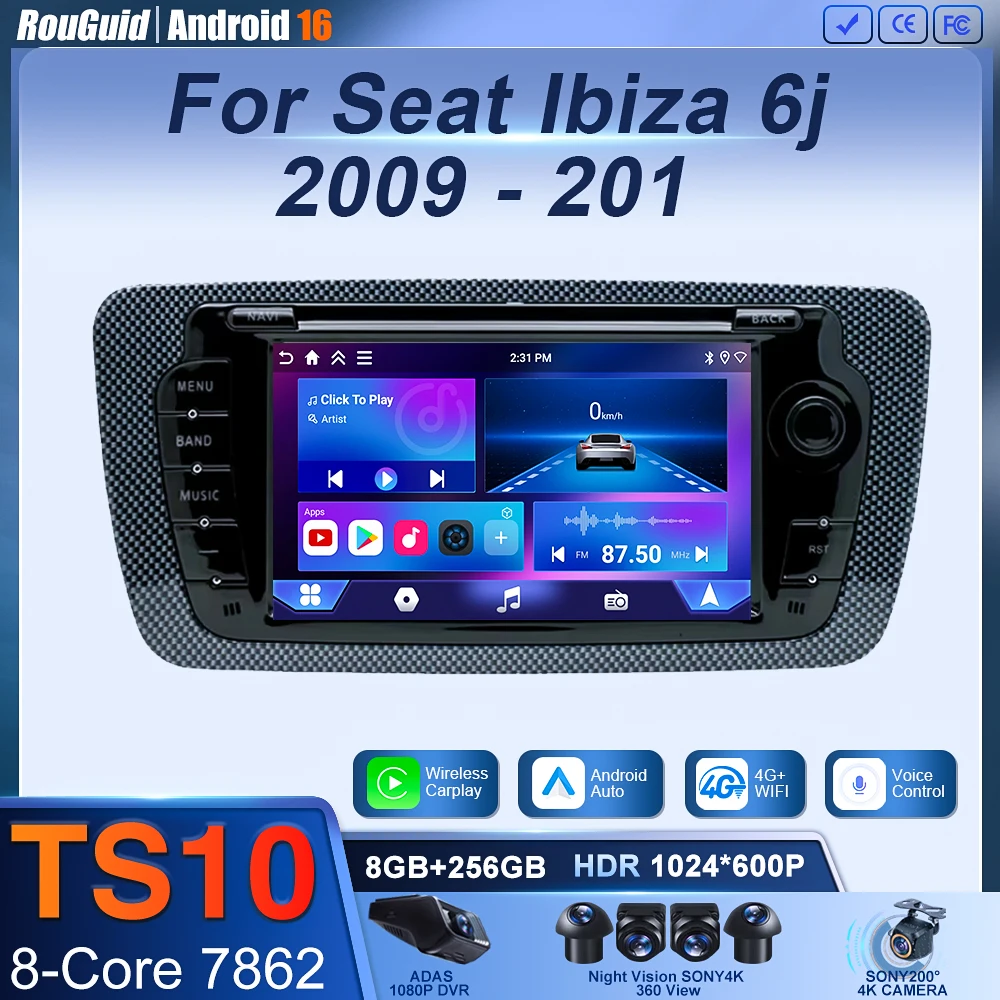 7inch Car Multimedia Player CarPlay Android 16 For Toyota Avensis 2002-2010 Stereo Car Radio Autoradio GPS Navigation
7inch Car Multimedia Player CarPlay Android 16 For Toyota Avensis 2002-2010 Stereo Car Radio Autoradio GPS Navigation