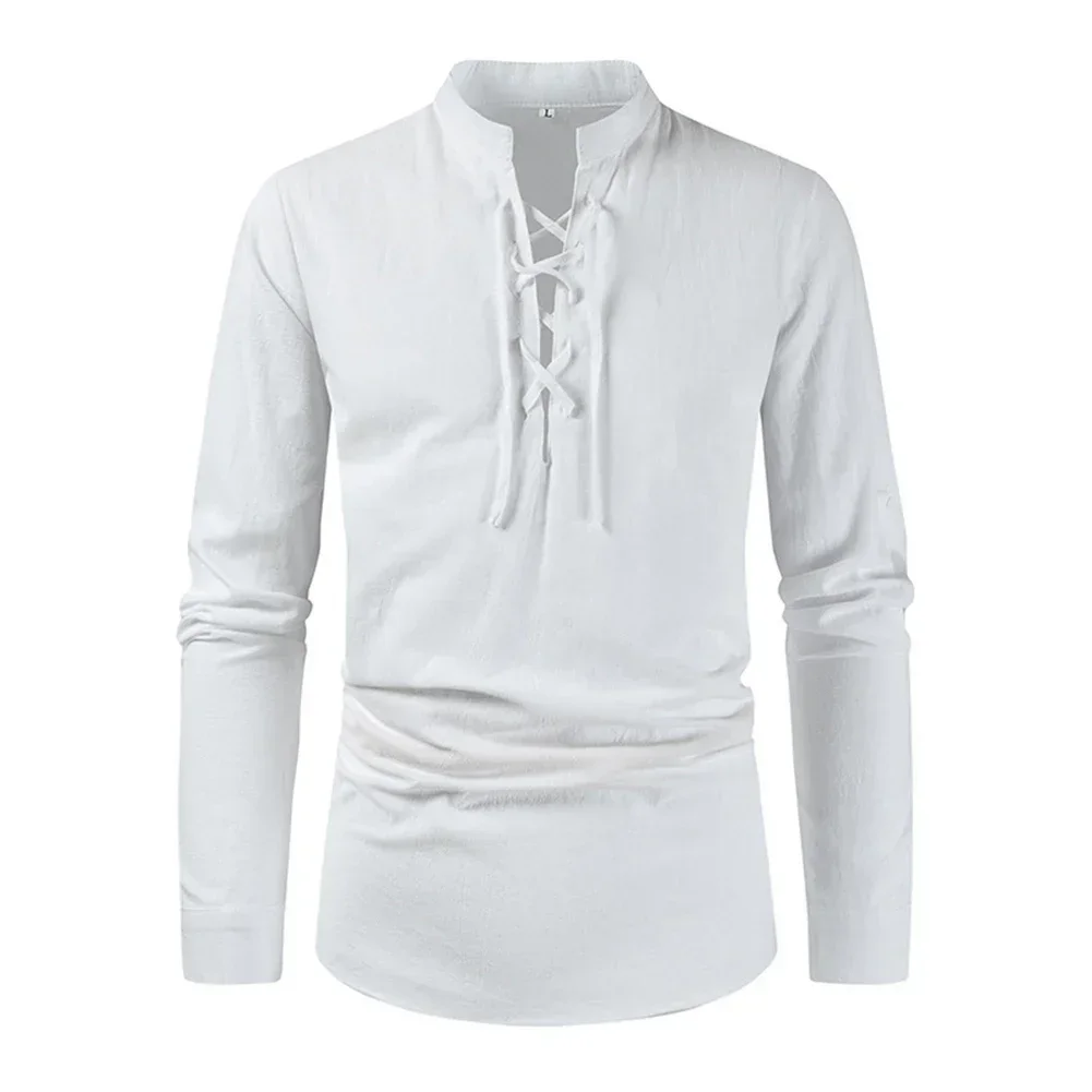 Top Mens Shirt Long Sleeves Male Party Spring Stand Collar T Shirt White/Yellow/Navy Blue Breathable Brand New
Top Mens Shirt Long Sleeves Male Party Spring Stand Collar T Shirt White/Yellow/Navy Blue Breathable Brand New