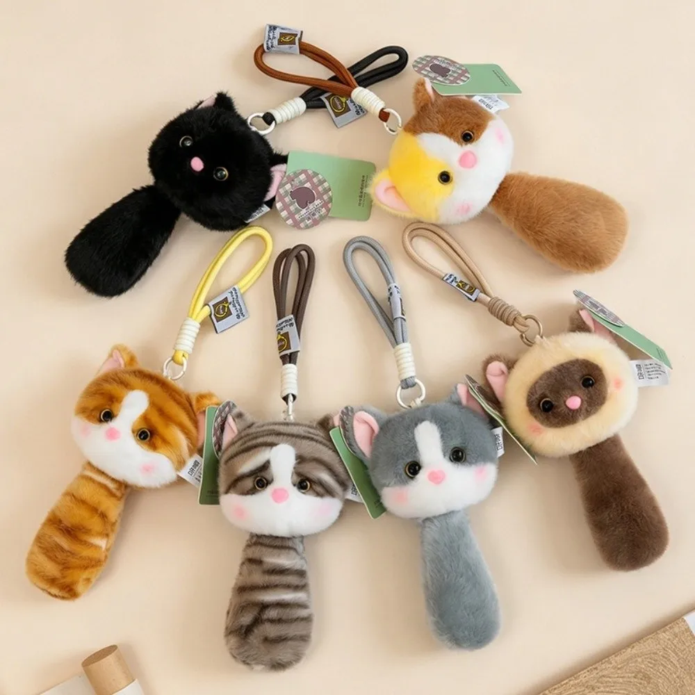 Portable Stretchable Tail Cat Keychain Soft Pendant Style Bag Charm Cute Keychain Pendant Backpack Decoration
Portable Stretchable Tail Cat Keychain Soft Pendant Style Bag Charm Cute Keychain Pendant Backpack Decoration