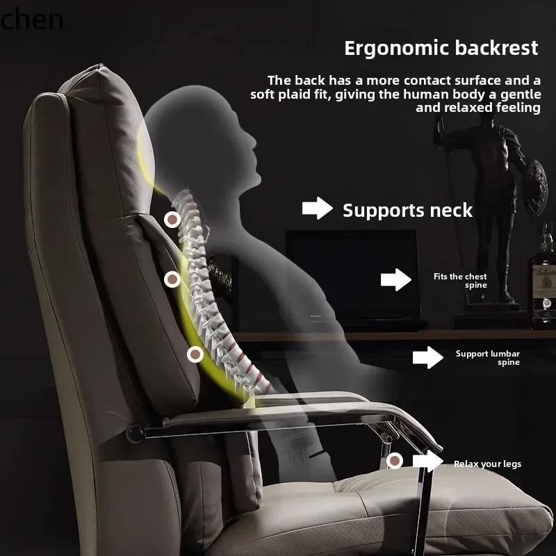 9electric reclining leather computer chair comfortable sedentary office light luxury cowhide seat chair
9electric reclining leather computer chair comfortable sedentary office light luxury cowhide seat chair