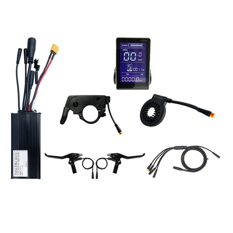 36V/48V Bicycle Lithium Battery Modification Accessories 30A 1000W Three-Mode Fully Waterproof Small Kit GD06 LCD Meter Durable
36V/48V Bicycle Lithium Battery Modification Accessories 30A 1000W Three-Mode Fully Waterproof Small Kit GD06 LCD Meter Durable