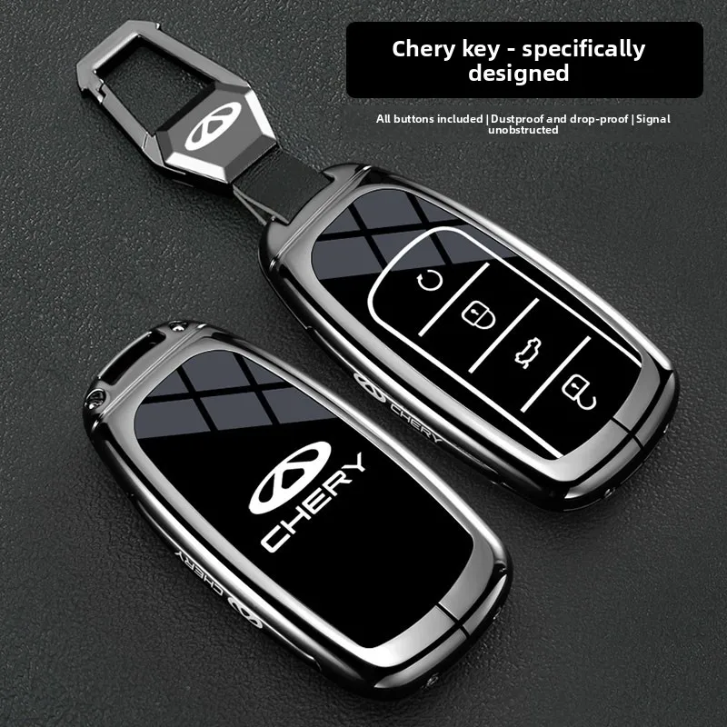 Zinc Alloy Car Key Case Cover for Chery Tiggo 8Pro 7Plus Arrizo8 Omenda Remote Control Keychain Keyless Interior Accessories
Zinc Alloy Car Key Case Cover for Chery Tiggo 8Pro 7Plus Arrizo8 Omenda Remote Control Keychain Keyless Interior Accessories