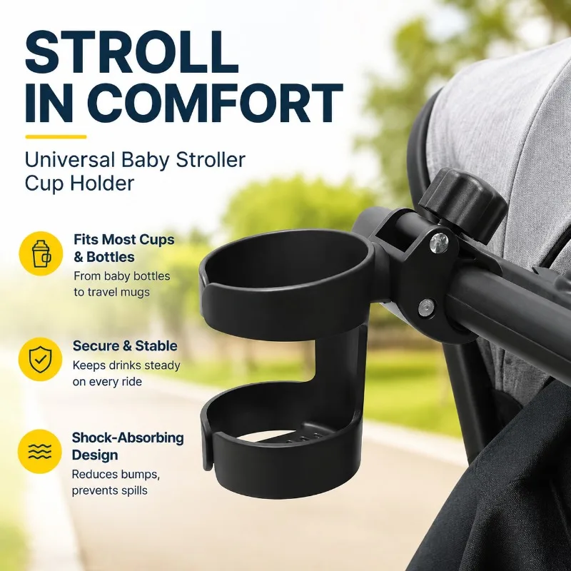 Baby Stroller Cup Holder Toddler Walking Cart Water Bottle Rack Kids Car Milk Bottle Bracket Milk Tea Cup Mount Practical
Baby Stroller Cup Holder Toddler Walking Cart Water Bottle Rack Kids Car Milk Bottle Bracket Milk Tea Cup Mount Practical