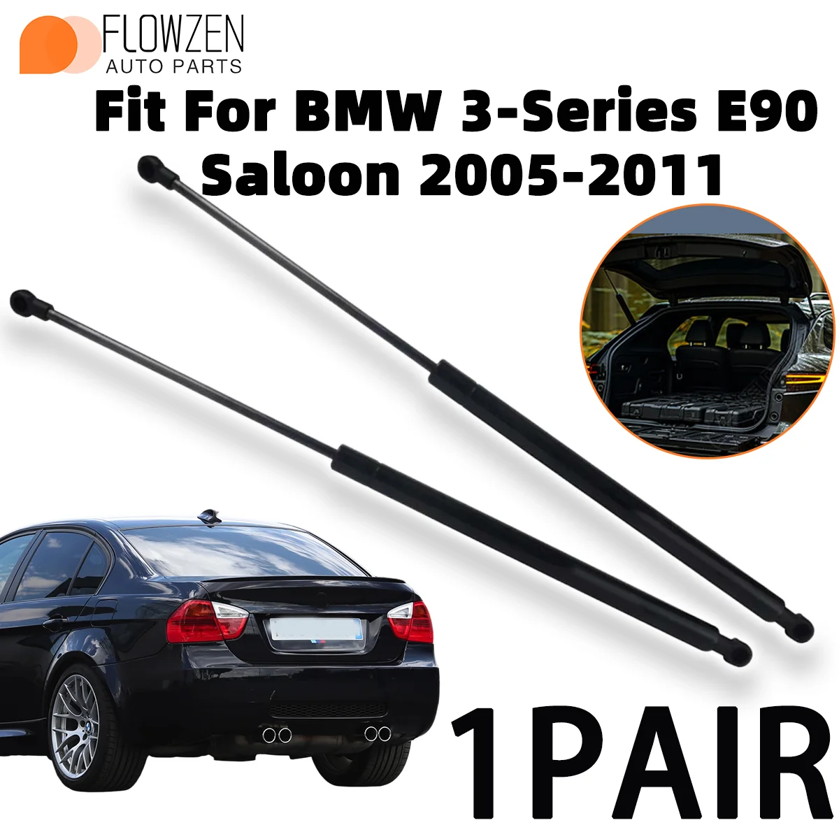 1Pair Gas Struts Spring Bar For BMW 3-Series E90 Saloon 2005-2011 Rear Luggage Support air Pressure Rod OE 51247060623 5124436
1Pair Gas Struts Spring Bar For BMW 3-Series E90 Saloon 2005-2011 Rear Luggage Support air Pressure Rod OE 51247060623 5124436