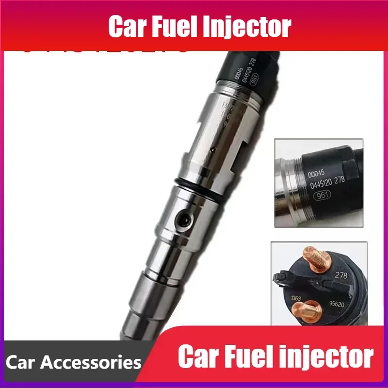 High Quality New Common Rail Diesel Injector 0445120278 Baoshan Daewoo Excavator
High Quality New Common Rail Diesel Injector 0445120278 Baoshan Daewoo Excavator