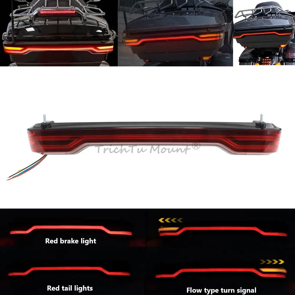 Motorcycle LED Brake Turn Signal Lamp Trunk Tour Pack Light Tail light For Harley Electra Glide Road Glide Ultra ClassicFLHTCU
Motorcycle LED Brake Turn Signal Lamp Trunk Tour Pack Light Tail light For Harley Electra Glide Road Glide Ultra ClassicFLHTCU
