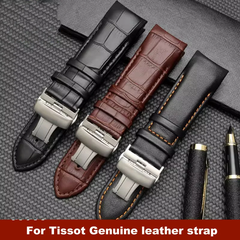 Genuine Leather Watch Strap for Tissot CouturierT035407 617A/627 Arc Cowhide Men's waterproof Watch Band 22mm 23mm 24mm
Genuine Leather Watch Strap for Tissot CouturierT035407 617A/627 Arc Cowhide Men's waterproof Watch Band 22mm 23mm 24mm