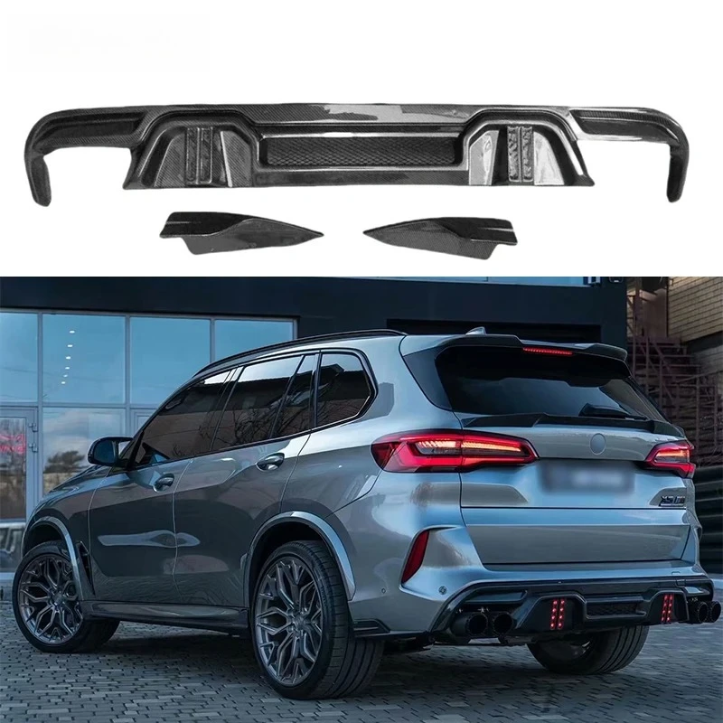 F95 X5M Carbon Fiber LD Style Rear Diffuser Rear Bumper Lip For BMW F95 X5 M
F95 X5M Carbon Fiber LD Style Rear Diffuser Rear Bumper Lip For BMW F95 X5 M