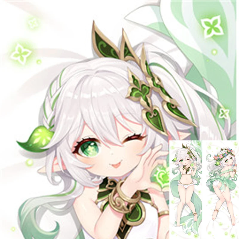 Anime Dakimakura Pillow Nahida 2-Side Print Pillowcase Hugging Body Cushion Cover Otaku Waifuristmas Decoration 
Anime Dakimakura Pillow Nahida 2-Side Print Pillowcase Hugging Body Cushion Cover Otaku Waifuristmas Decoration