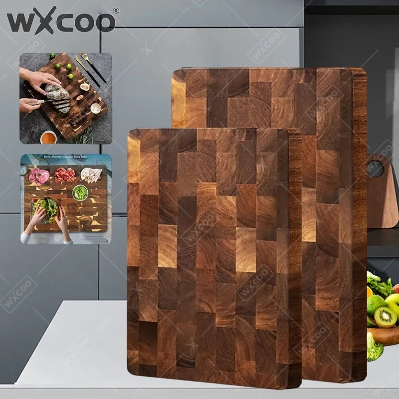 WXCOO Double-sided Cutting Board for Kitchen Cooking Chopping Boards Durable Vegetable Fruit Meat Thickness Kitchen Cutter
WXCOO Double-sided Cutting Board for Kitchen Cooking Chopping Boards Durable Vegetable Fruit Meat Thickness Kitchen Cutter