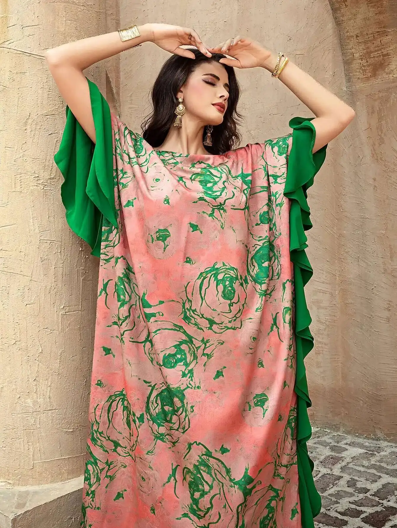 Summer Ba5061 Jacquard Print Vacation Travel Round Neck Long Dress Covering Robe Robe Abaya Ramadan Dubai Luxury Islam Elegant
Summer Ba5061 Jacquard Print Vacation Travel Round Neck Long Dress Covering Robe Robe Abaya Ramadan Dubai Luxury Islam Elegant