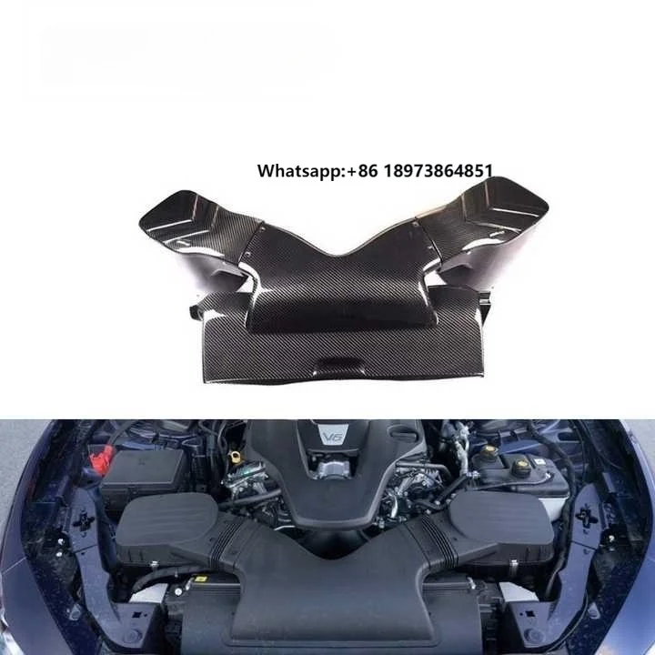 High Quality 2014-UP Automotive Engine Parts Suitable for Maserati Ghibli 3.0T Dry Carbon Fiber Cold Intake System Kit
High Quality 2014-UP Automotive Engine Parts Suitable for Maserati Ghibli 3.0T Dry Carbon Fiber Cold Intake System Kit
