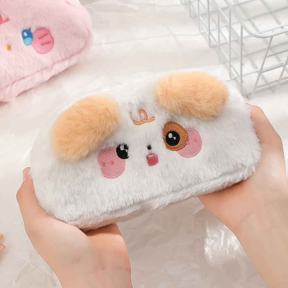 Large Capacity Plush Pen Bag Rabbit Plush Cartoon Dog Pencil Case Cartoon Animal Stationery Storage Bag Cosmetic Bag 
Large Capacity Plush Pen Bag Rabbit Plush Cartoon Dog Pencil Case Cartoon Animal Stationery Storage Bag Cosmetic Bag