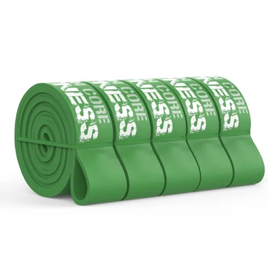 Gym use, latex, black, 5-band multi-pack for pull-ups, strength training, and mobility
Gym use, latex, black, 5-band multi-pack for pull-ups, strength training, and mobility