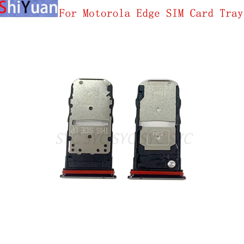 SIM Card Tray Memory MicroSD Card For Motorola Moto Edge SIM Card Slot Holder Replacement Parts
SIM Card Tray Memory MicroSD Card For Motorola Moto Edge SIM Card Slot Holder Replacement Parts