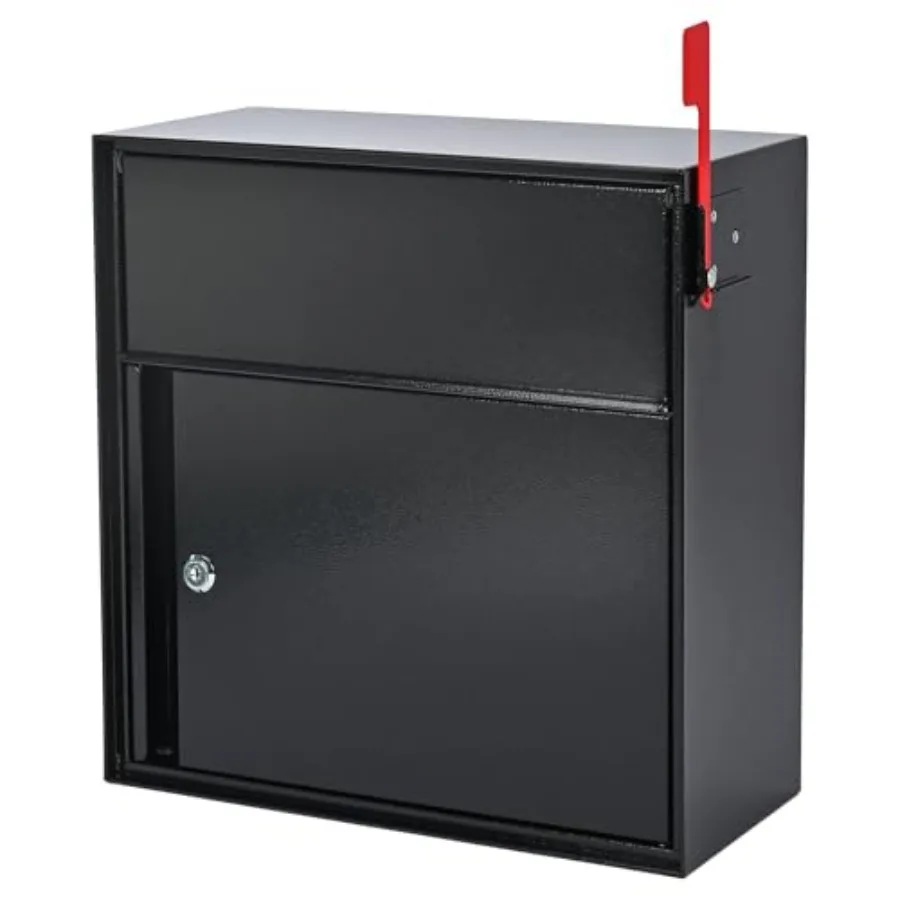 Large Wall Mount Mailbox with Lock and Outgoing Mail Flag for Outside, Steel Locking Security Mail Box with Number Stickers for
Large Wall Mount Mailbox with Lock and Outgoing Mail Flag for Outside, Steel Locking Security Mail Box with Number Stickers for