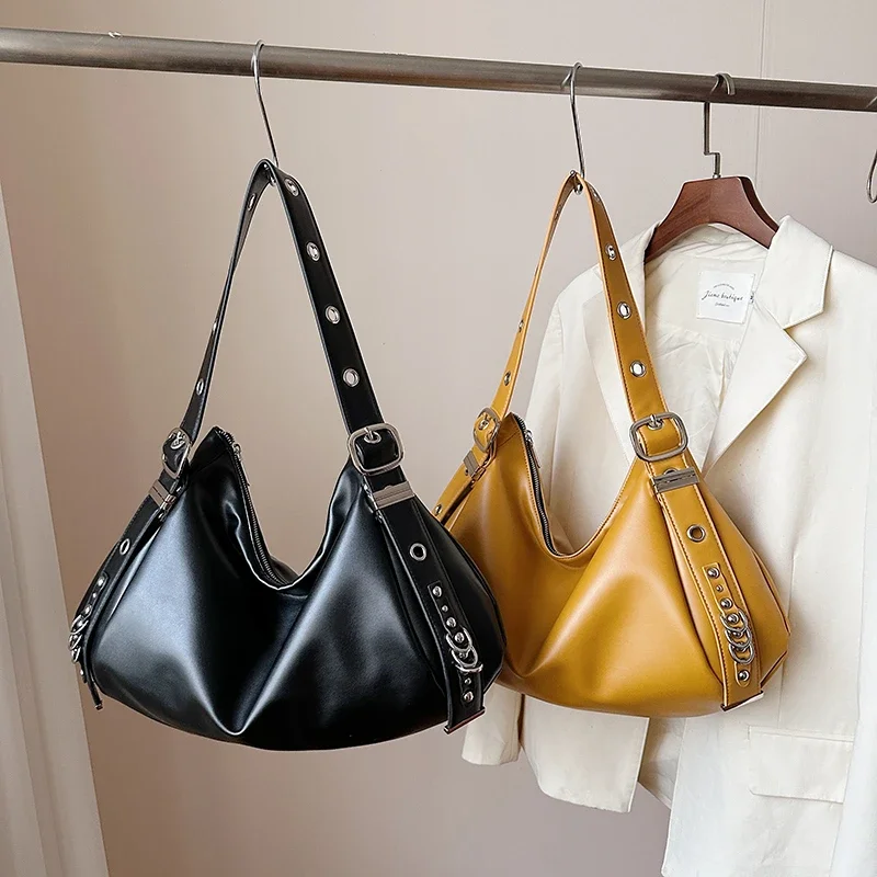 Black Underarm Bag Hobo Handbag Large Capacity Shoulder Bag Female Large Capacity Commute Bag Pu Leather Female Tote
Black Underarm Bag Hobo Handbag Large Capacity Shoulder Bag Female Large Capacity Commute Bag Pu Leather Female Tote