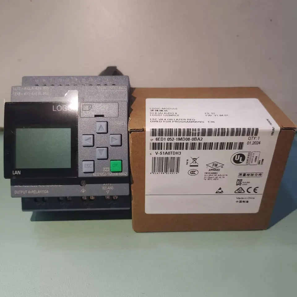 Brand New 6ED1052-1MD08-0BA2 6ED1052-1CC08-0BA2 6ED1052-1HB08-0BA2 6ED1052-1FB08-0BA2 Warranty One-year
Brand New 6ED1052-1MD08-0BA2 6ED1052-1CC08-0BA2 6ED1052-1HB08-0BA2 6ED1052-1FB08-0BA2 Warranty One-year