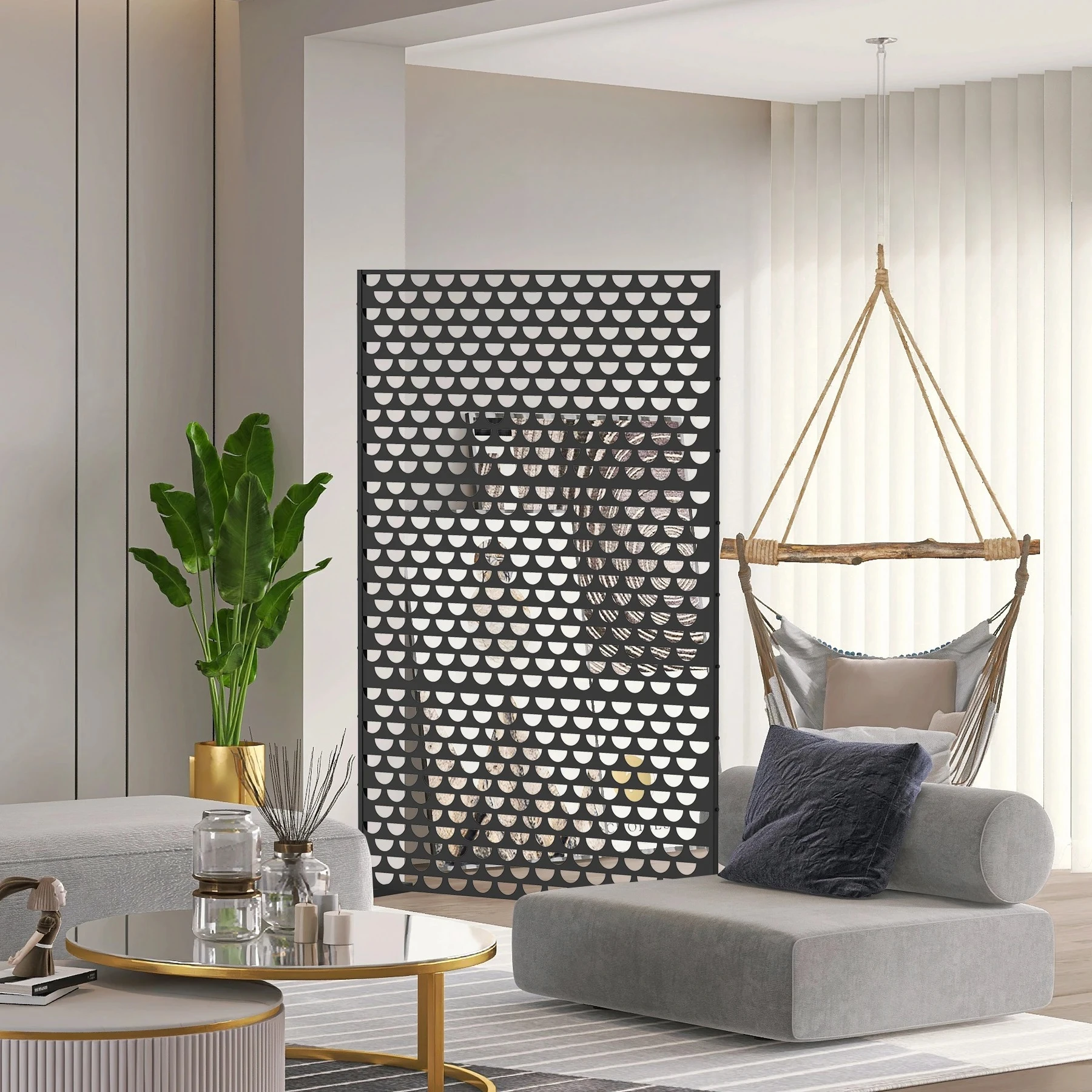 Indoor Outdoor Screen Decoration Privacy Removable Fence Plate Garden Courtyard Living Room Partition
Indoor Outdoor Screen Decoration Privacy Removable Fence Plate Garden Courtyard Living Room Partition
